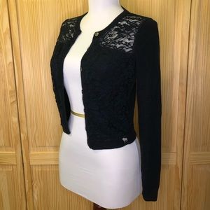 Abercrombie Kids Navy Lace Cardigan